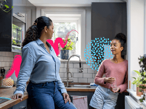 parent-child-in-kitchen-having-conversation_collagestyle-crop 1