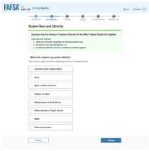 Student race and ethnicity